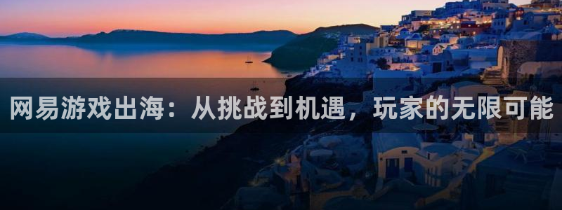 奇亿娱乐平台官网注册：网易游戏出海：从挑战到机遇，玩家的无限